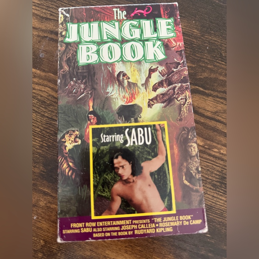 Jungle Book VHS